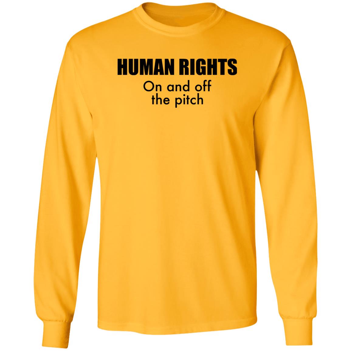 Human Rights On And Off The Pitch Shirt World Cup 2022 Qatar's Human Rights On And Off The Pitch Shirt Hoodie Sweatshirt - Teechipus