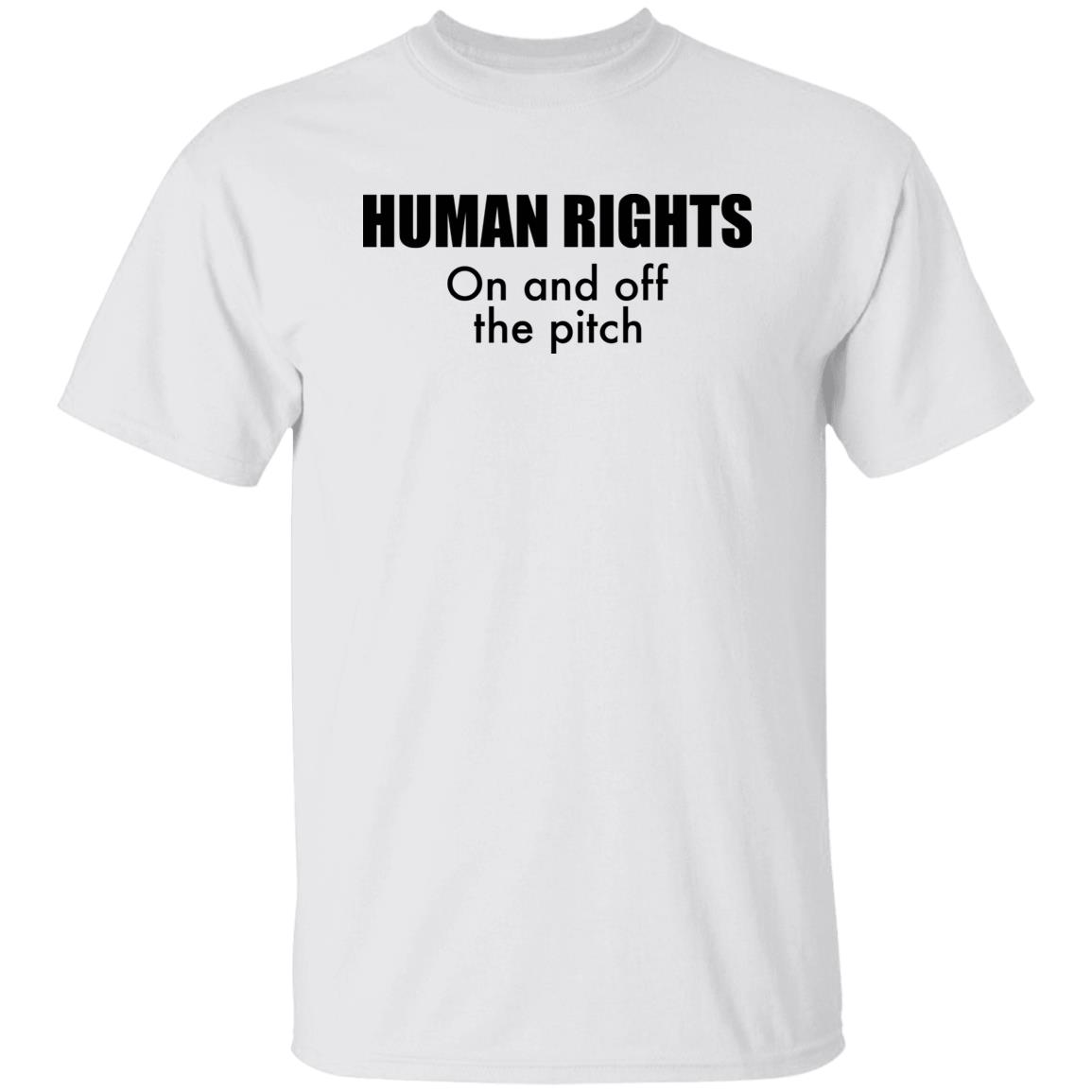 Human Rights On And Off The Pitch Shirt World Cup 2022 Qatar's Human Rights On And Off The Pitch Shirt Hoodie Sweatshirt - Teechipus