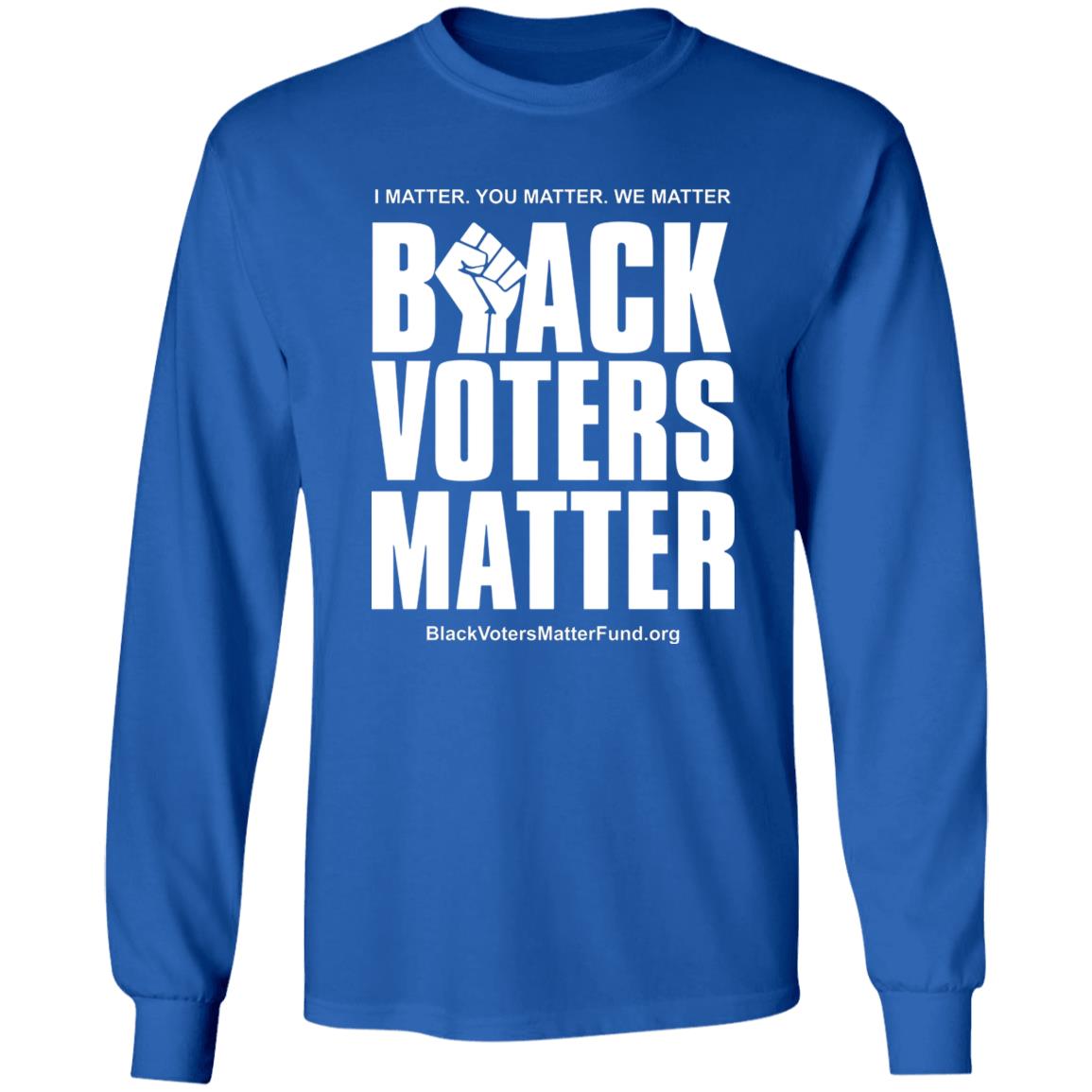Black Voters Matter T-Shirt Latosha Brown Black Voters Matter T-Shirt I Matter You Matter We Matter Shirt Hoodie Sweatshirt - Teechipus