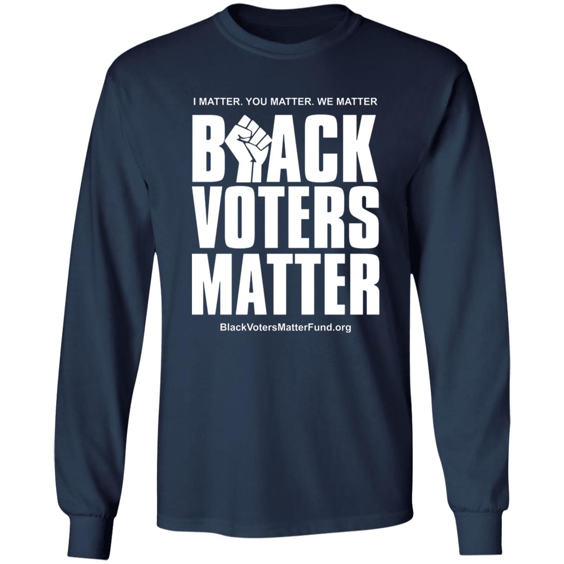 Black Voters Matter T-Shirt Latosha Brown Black Voters Matter T-Shirt I Matter You Matter We Matter Shirt Hoodie Sweatshirt - Teechipus
