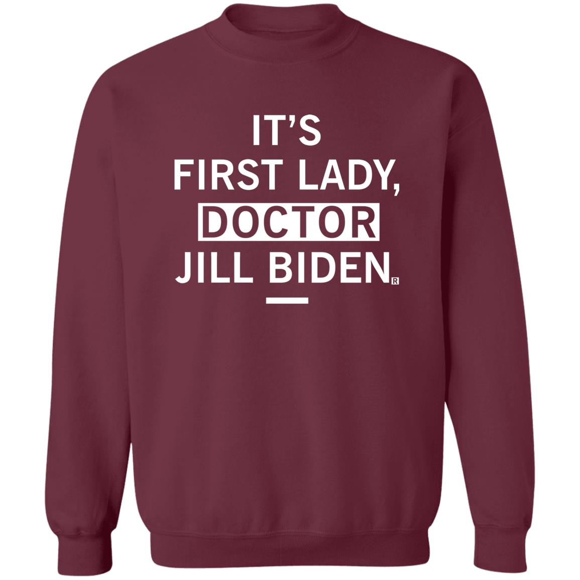 It's First Lady Doctor Jill Biden Shirt Douglas Emhoff It's First Lady Doctor Jill Biden Shirt Hoodie Sweatshirt - Teechipus