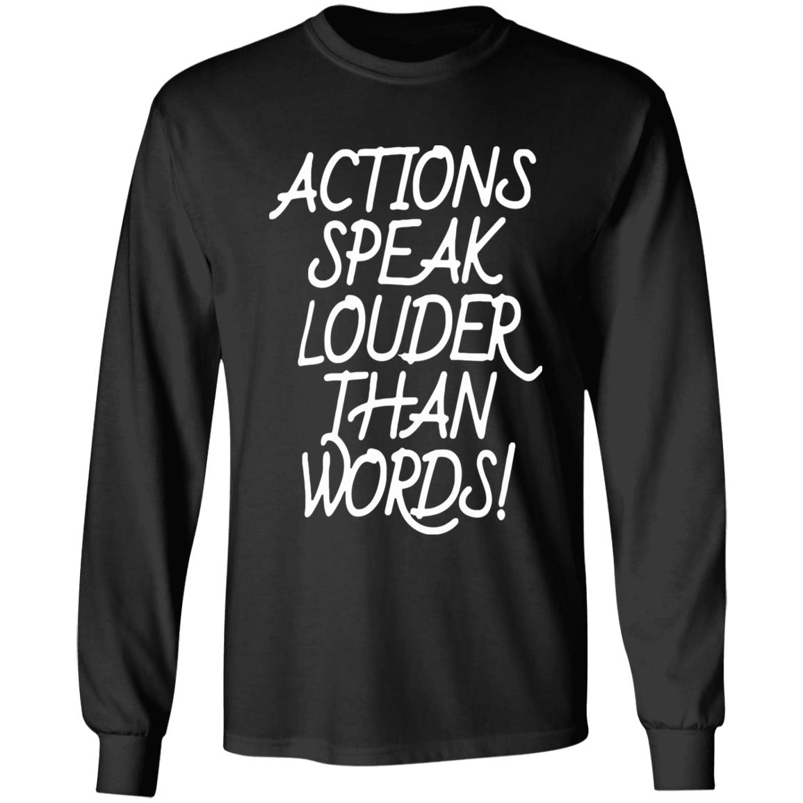 Actions Speak Louder Than Words T Shirt Bahrain Gp Hamilton Actions Speak Louder Than Words Shirt Hoodie sweatshirt - Teechipus