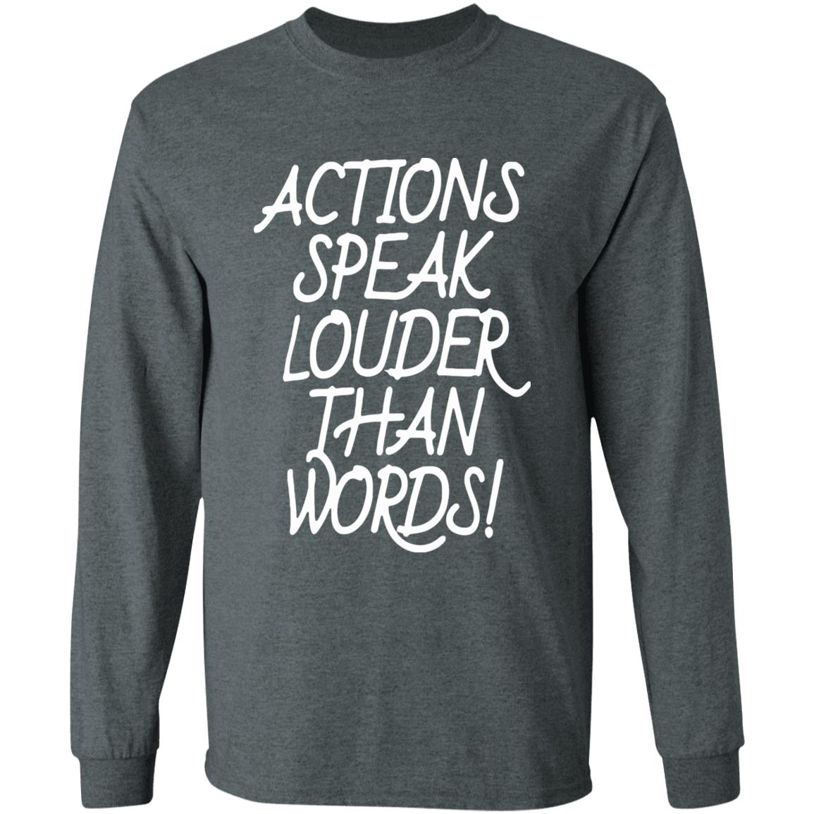 Actions Speak Louder Than Words T Shirt Bahrain Gp Hamilton Actions Speak Louder Than Words Shirt Hoodie sweatshirt - Teechipus