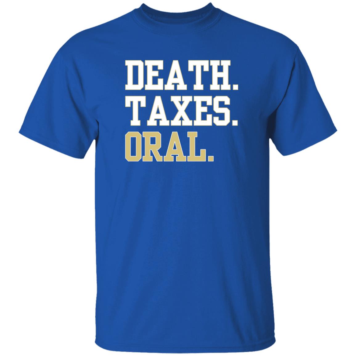 Barstool Death Taxes Oral Shirt Pftcommenter Death Taxes Oral Shirt Dave Portnoy Big Cat Death Taxes Oral Shirt Hoodie Sweatshirt - Teechipus