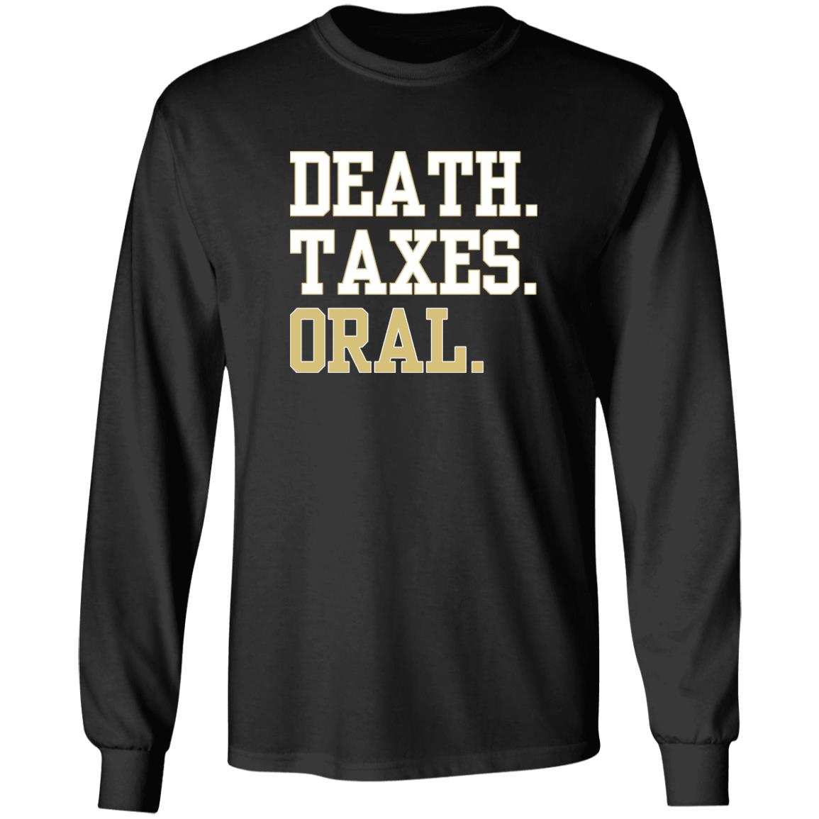 Barstool Death Taxes Oral Shirt Pftcommenter Death Taxes Oral Shirt Dave Portnoy Big Cat Death Taxes Oral Shirt Hoodie Sweatshirt - Teechipus