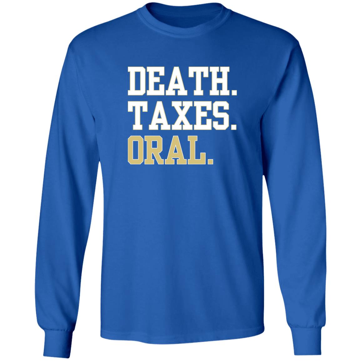 Barstool Death Taxes Oral Shirt Pftcommenter Death Taxes Oral Shirt Dave Portnoy Big Cat Death Taxes Oral Shirt Hoodie Sweatshirt - Teechipus