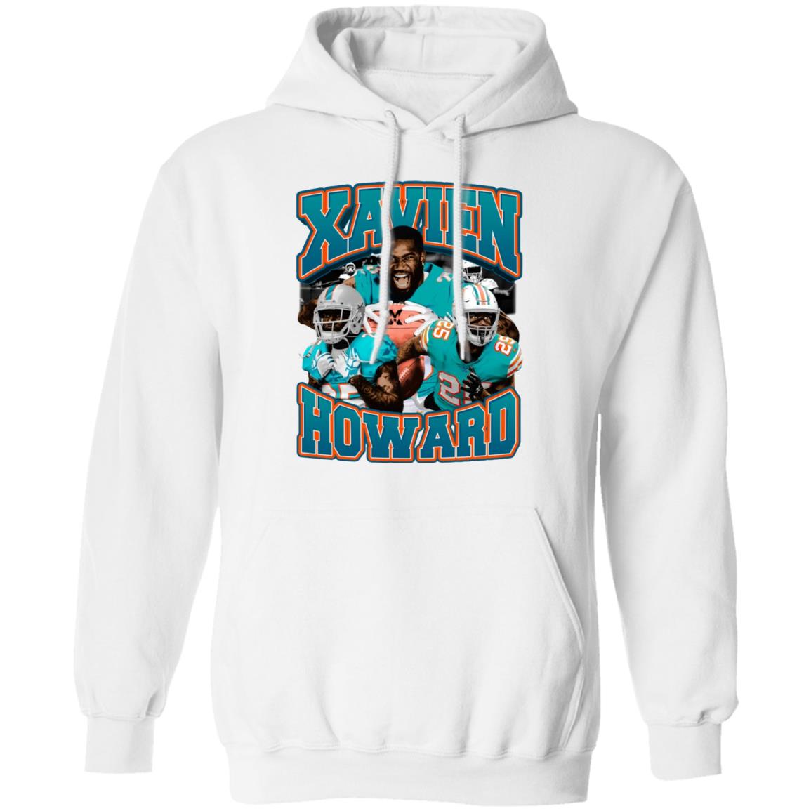 Xavien Howard X Vintage T-Shirt Dolphin Nation Xavien Howard Shirt Hoodie Sweatshirt - Teechipus