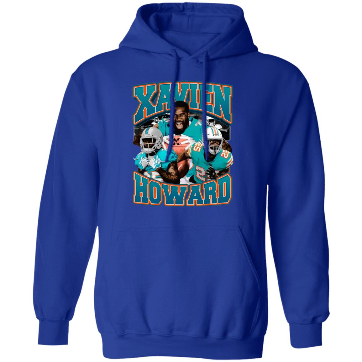Xavien Howard X Vintage T-Shirt Dolphin Nation Xavien Howard Shirt Hoodie Sweatshirt - Teechipus