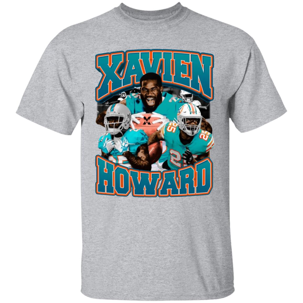 Xavien Howard X Vintage T-Shirt Dolphin Nation Xavien Howard Shirt Hoodie Sweatshirt - Teechipus