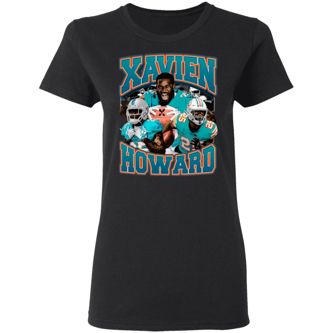 Xavien Howard X Vintage T-Shirt Dolphin Nation Xavien Howard Shirt Hoodie Sweatshirt - Teechipus