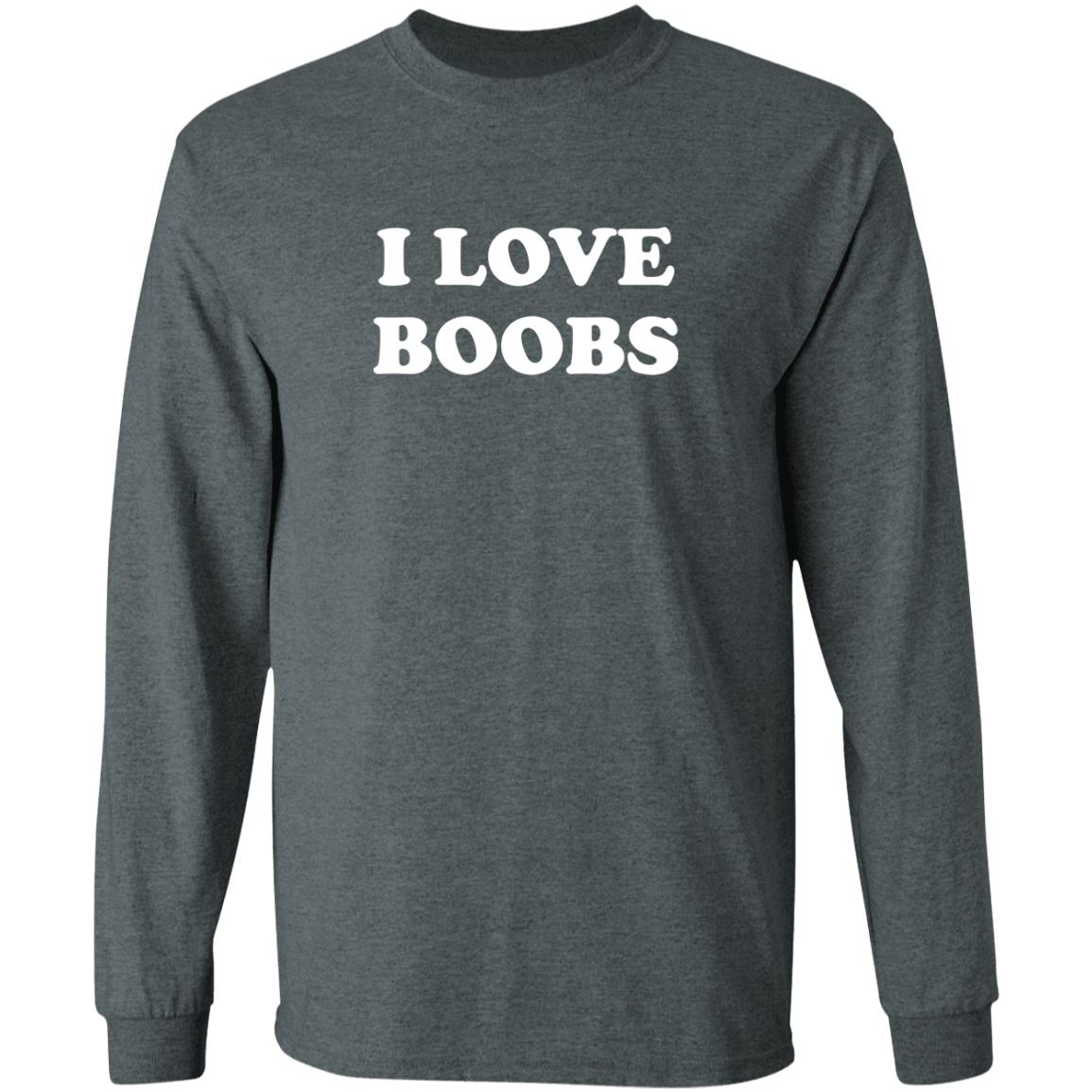 I Love Boobs Shirt Mma Dillian Whyte I Love Boobs Shirt Hoodie Sweatshirt - Teechipus