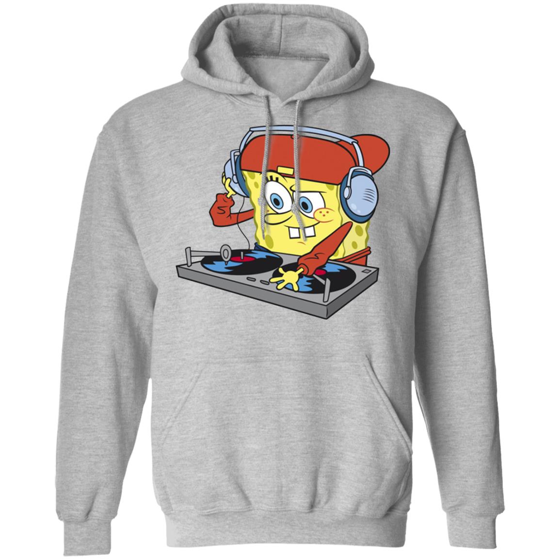 Bob Esponja Mix Shirt Dj Bob Esponja Remix Trap Shirt Hoodie Sweatshirt - Teechipus