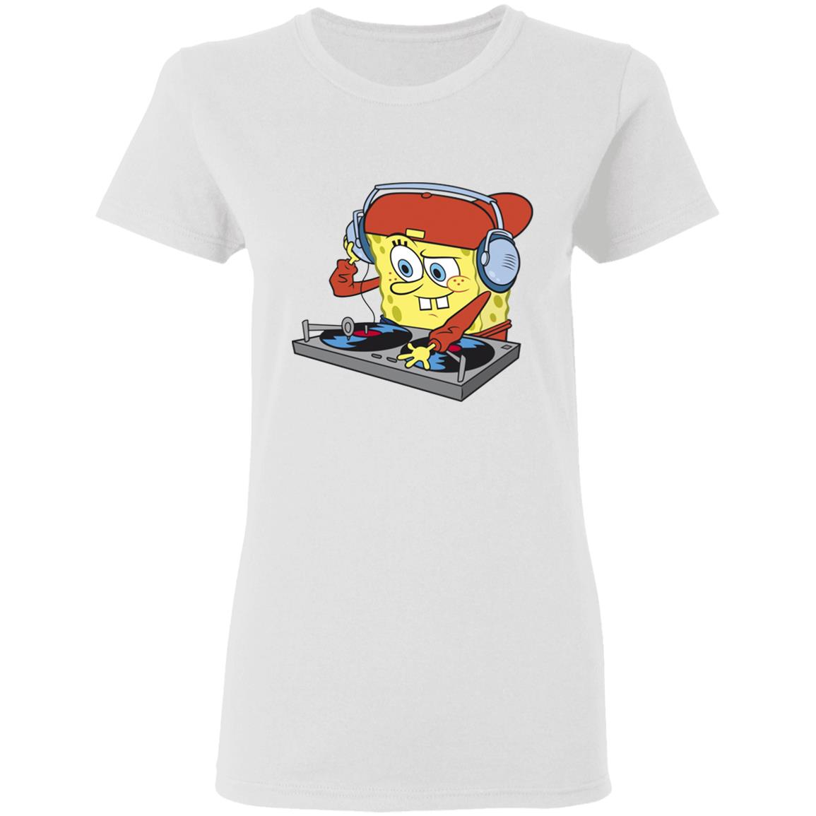 Bob Esponja Mix Shirt Dj Bob Esponja Remix Trap Shirt Hoodie Sweatshirt - Teechipus