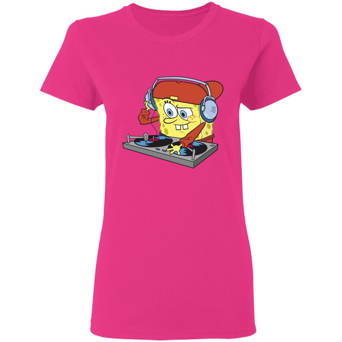 Bob Esponja Mix Shirt Dj Bob Esponja Remix Trap Shirt Hoodie Sweatshirt - Teechipus