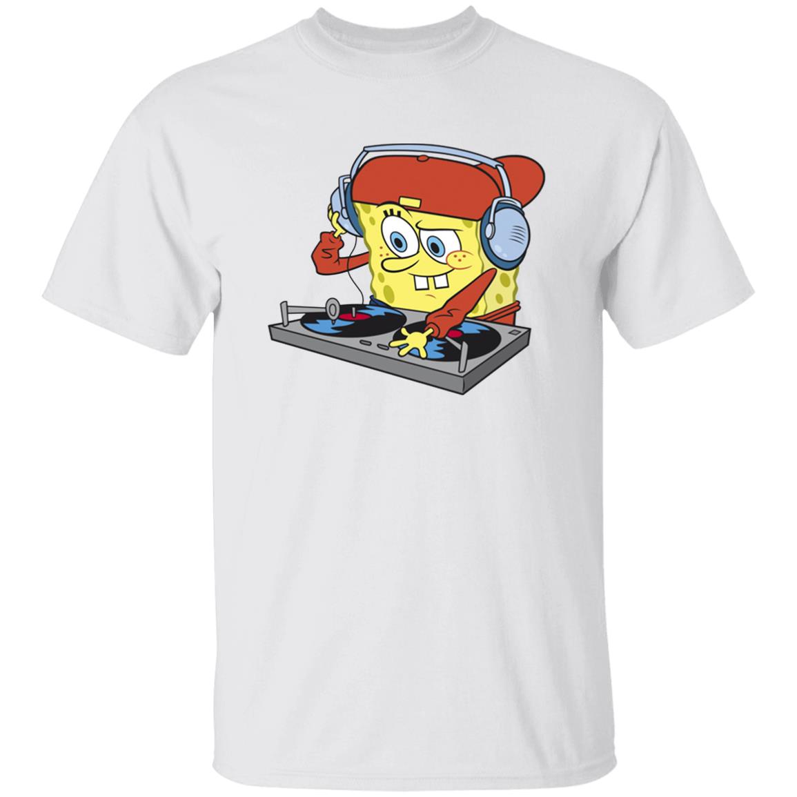 Bob Esponja Mix Shirt Dj Bob Esponja Remix Trap Shirt Hoodie Sweatshirt - Teechipus