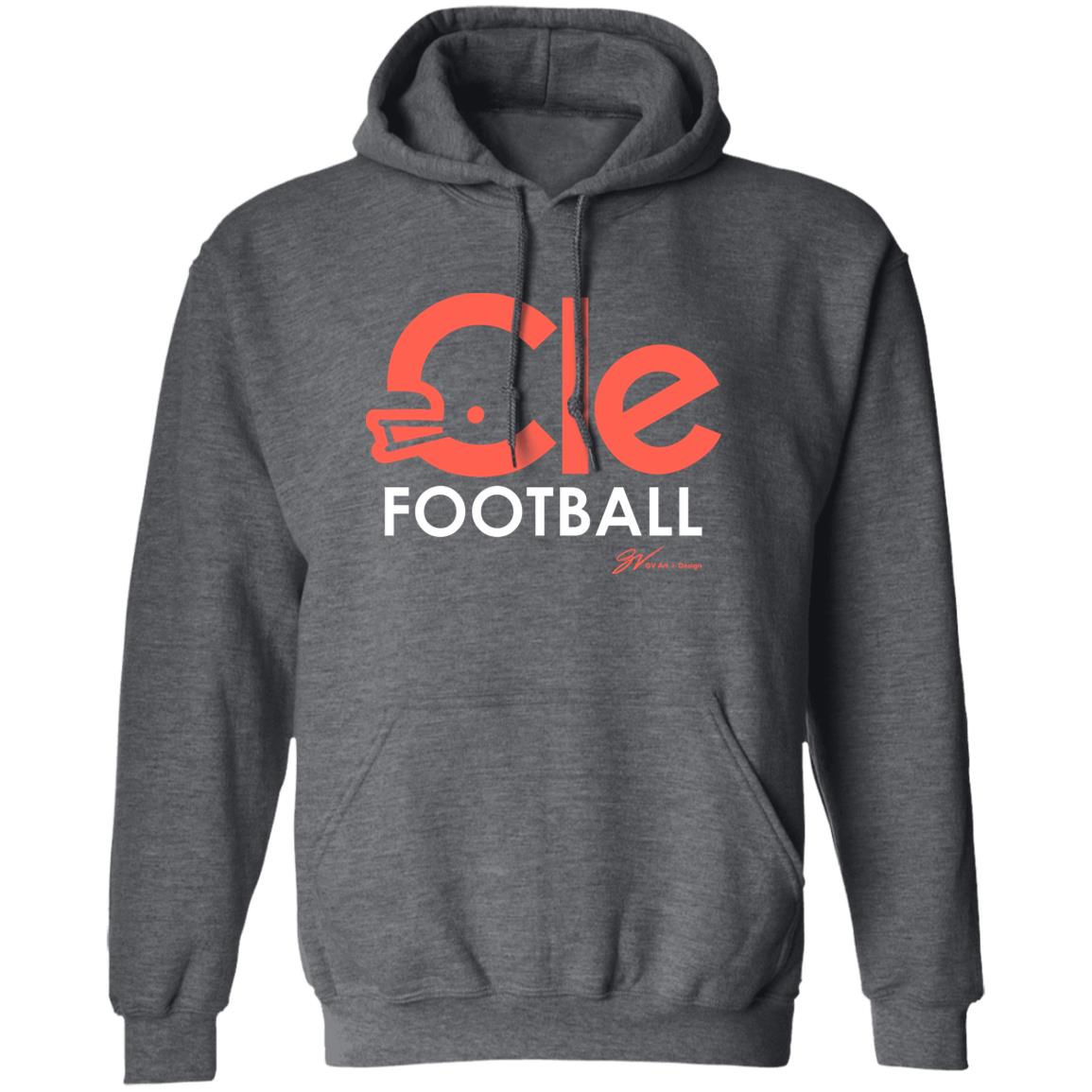 Brown Cle Type Helmet T Shirt CLE Football Type T shirt Brown Cle Football Shirt Super Bowl Cle Football Shirt Hoodie Sweatshirt - Teechipus