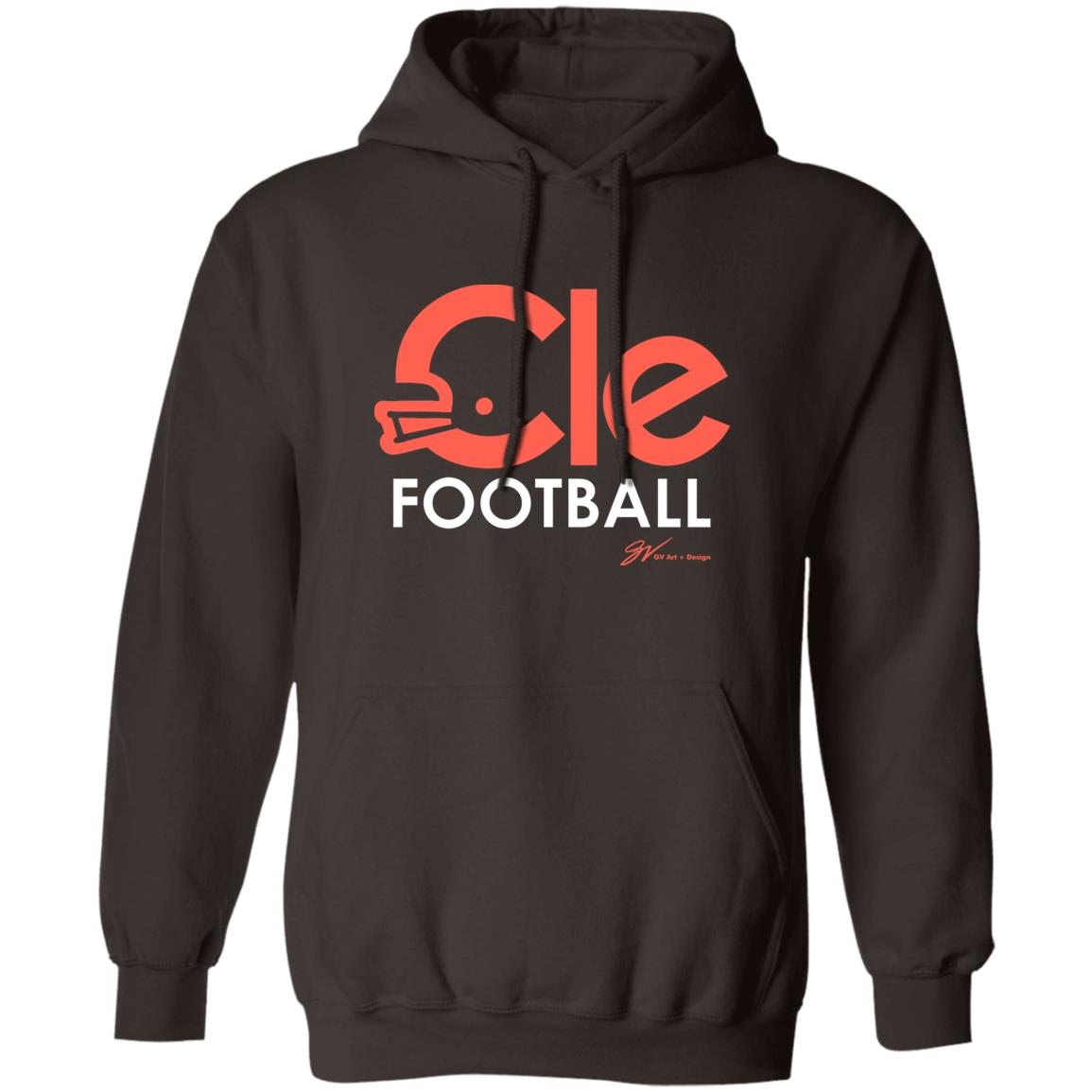 Brown Cle Type Helmet T Shirt CLE Football Type T shirt Brown Cle Football Shirt Super Bowl Cle Football Shirt Hoodie Sweatshirt - Teechipus