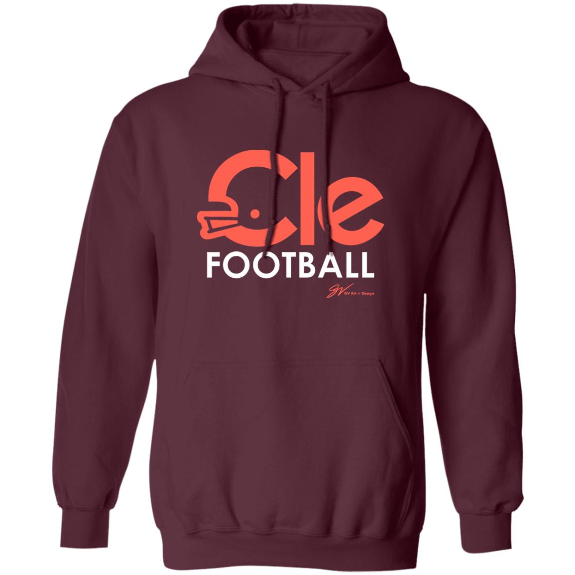 Brown Cle Type Helmet T Shirt CLE Football Type T shirt Brown Cle Football Shirt Super Bowl Cle Football Shirt Hoodie Sweatshirt - Teechipus