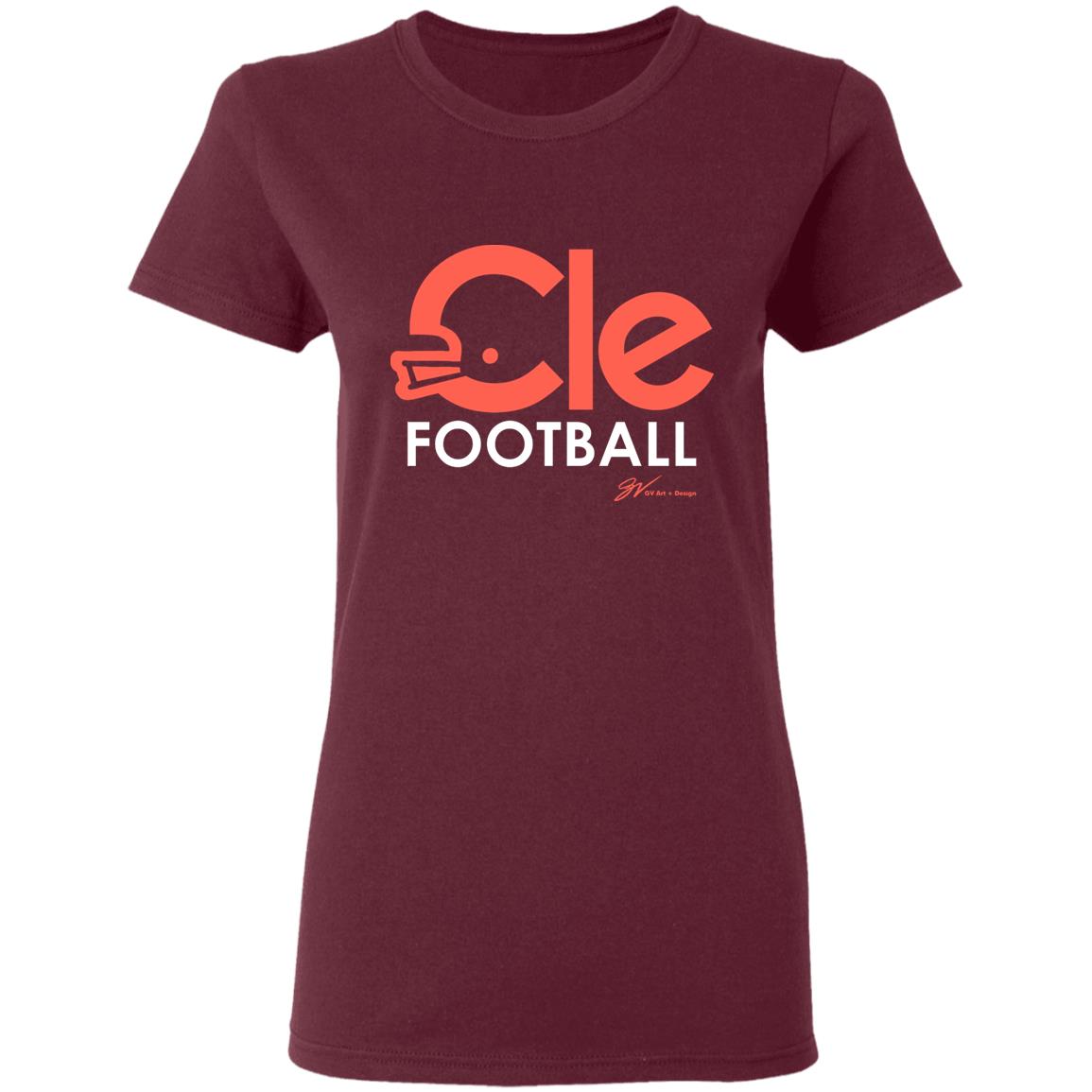 Brown Cle Type Helmet T Shirt CLE Football Type T shirt Brown Cle Football Shirt Super Bowl Cle Football Shirt Hoodie Sweatshirt - Teechipus