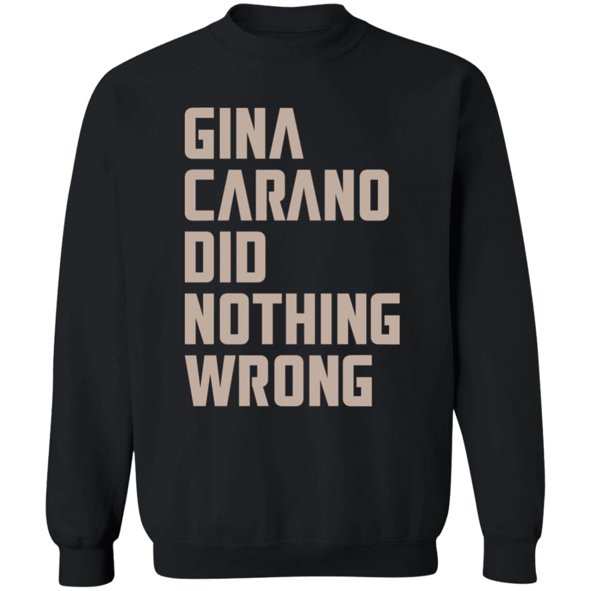 Bob Iger Gina Carano Did Nothing Wrong Shirt Gina Carano Shirt Bob Iger Shirt hoodie Sweatshirt - Teechipus