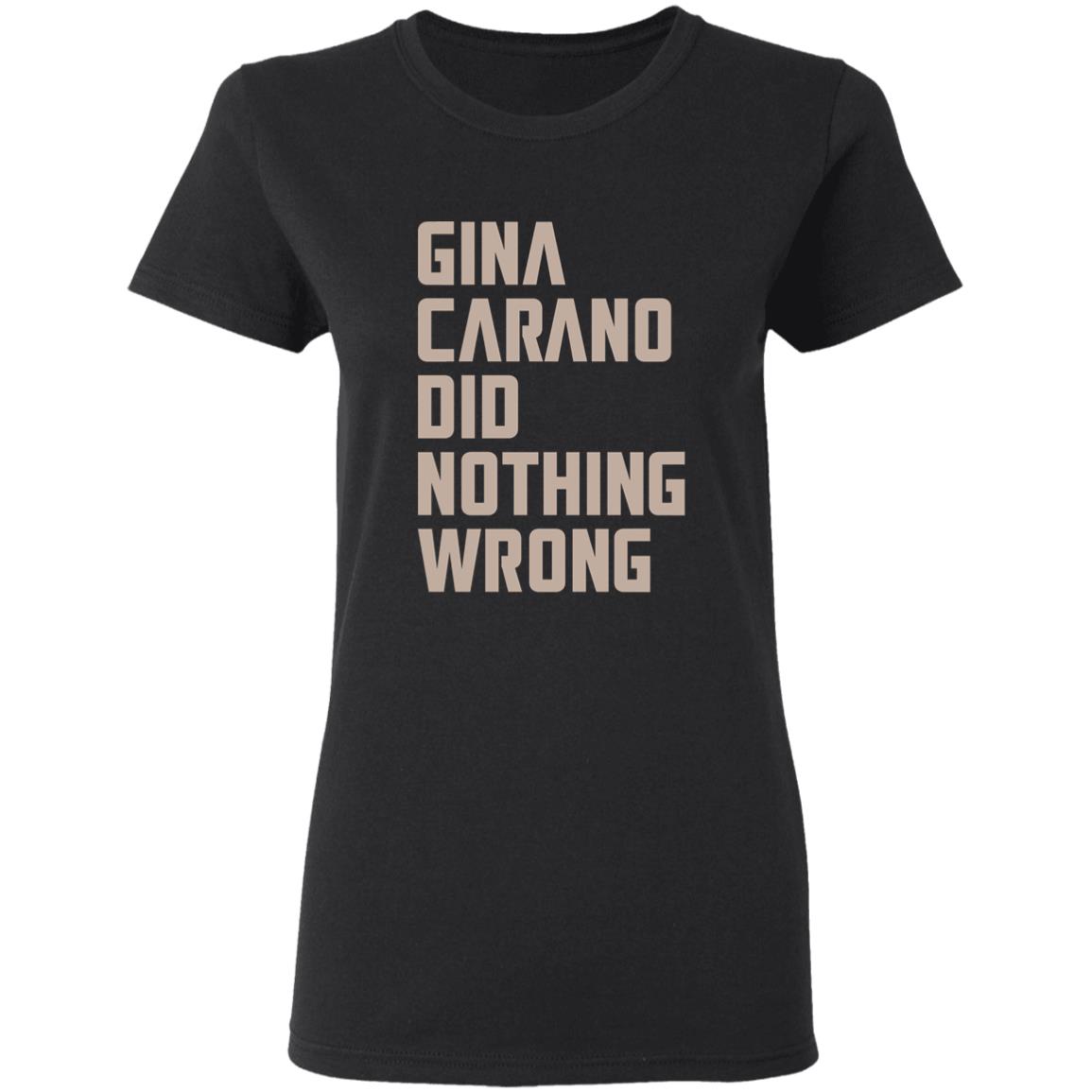 Bob Iger Gina Carano Did Nothing Wrong Shirt Gina Carano Shirt Bob Iger Shirt hoodie Sweatshirt - Teechipus