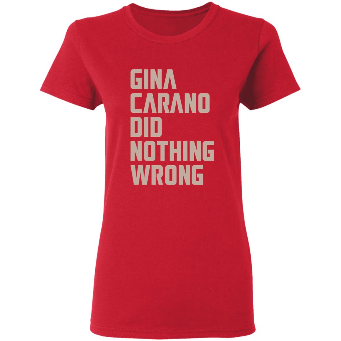 Bob Iger Gina Carano Did Nothing Wrong Shirt Gina Carano Shirt Bob Iger Shirt hoodie Sweatshirt - Teechipus