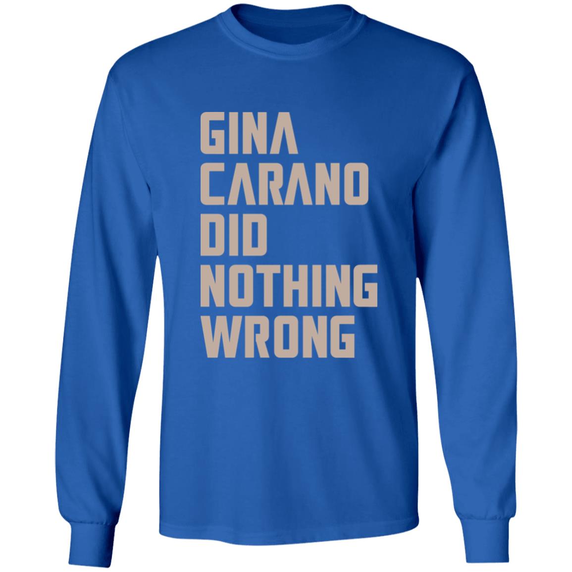 Bob Iger Gina Carano Did Nothing Wrong Shirt Gina Carano Shirt Bob Iger Shirt hoodie Sweatshirt - Teechipus