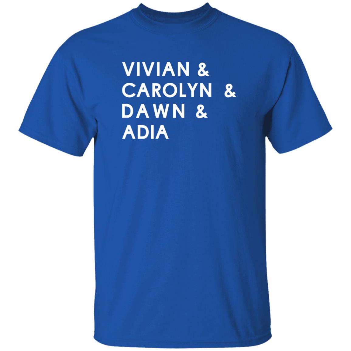 Vivian Carolyn Dawn Adida Shirt Vivian Stringer Carolyn Peck Dawnstaley Adia Barnes Coppa Vivian Carolyn Dawn Adia Shirt hoodie sweatshirt - Teechipus