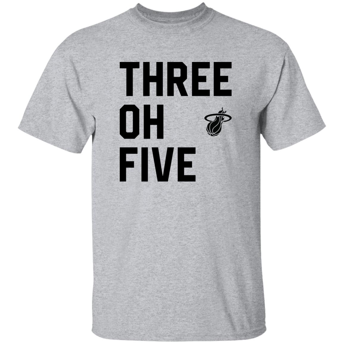 Three Oh Five Miami Heat T Shirt Three Oh Five Shirt Hoodie Sweatshirt - Teechipus