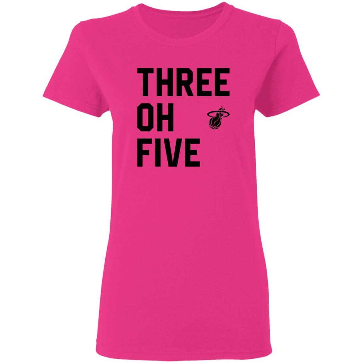 Three Oh Five Miami Heat T Shirt Three Oh Five Shirt Hoodie Sweatshirt - Teechipus