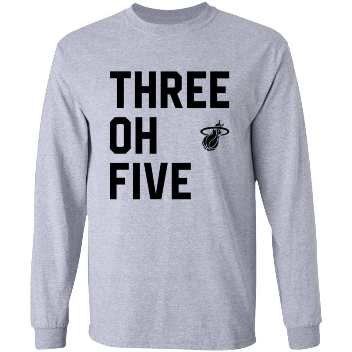 Three Oh Five Miami Heat T Shirt Three Oh Five Shirt Hoodie Sweatshirt - Teechipus