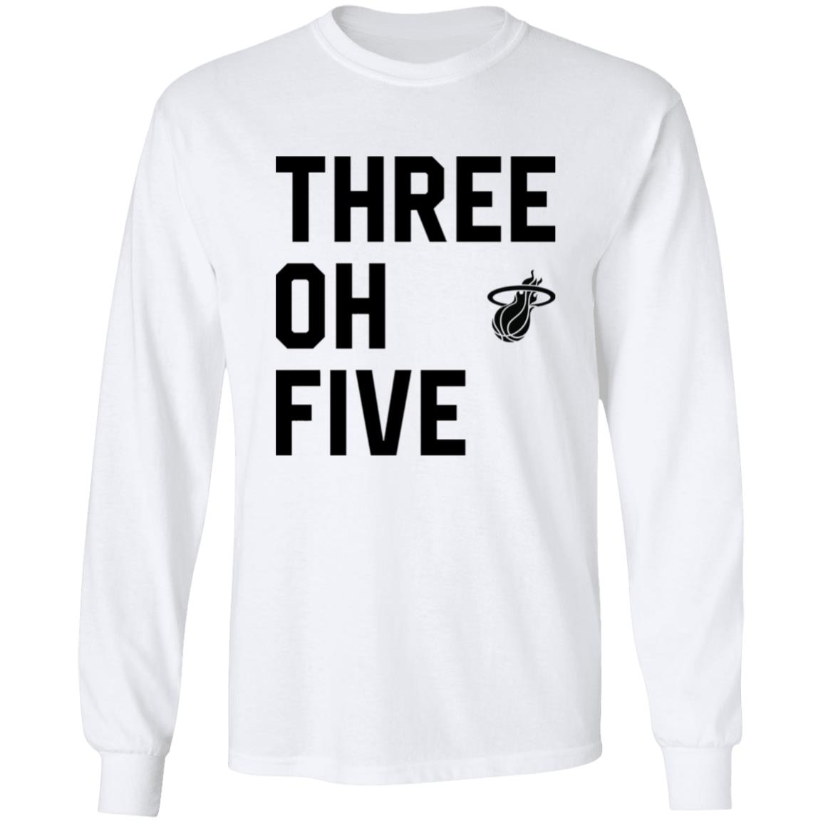 Three Oh Five Miami Heat T Shirt Three Oh Five Shirt Hoodie Sweatshirt - Teechipus