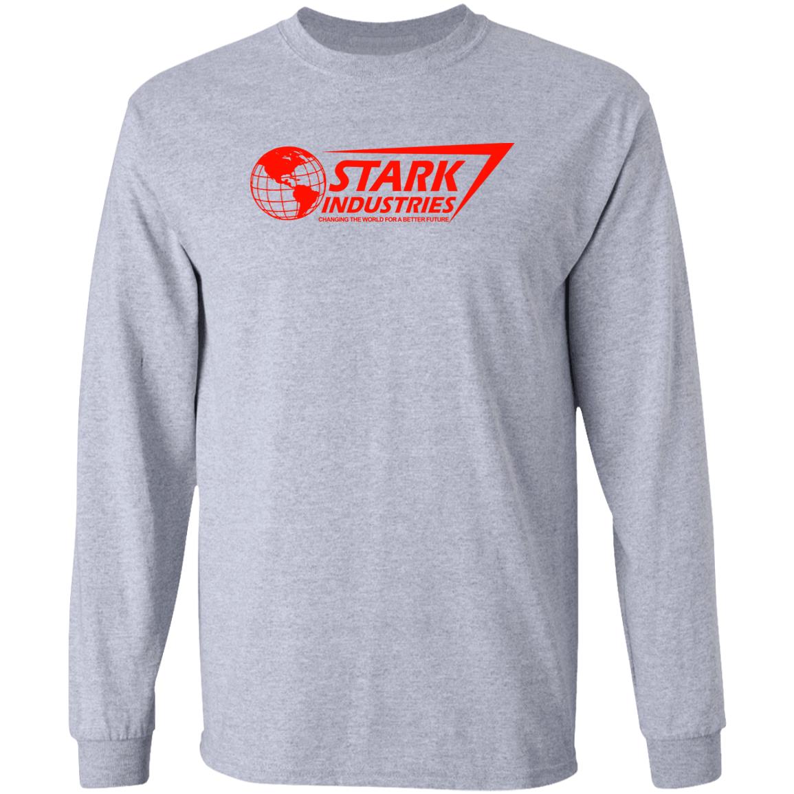 Stark Industries Shirt Stark Industries Changing The World For A Better Future Shirt Hoodie Sweatshirt - Teechipus