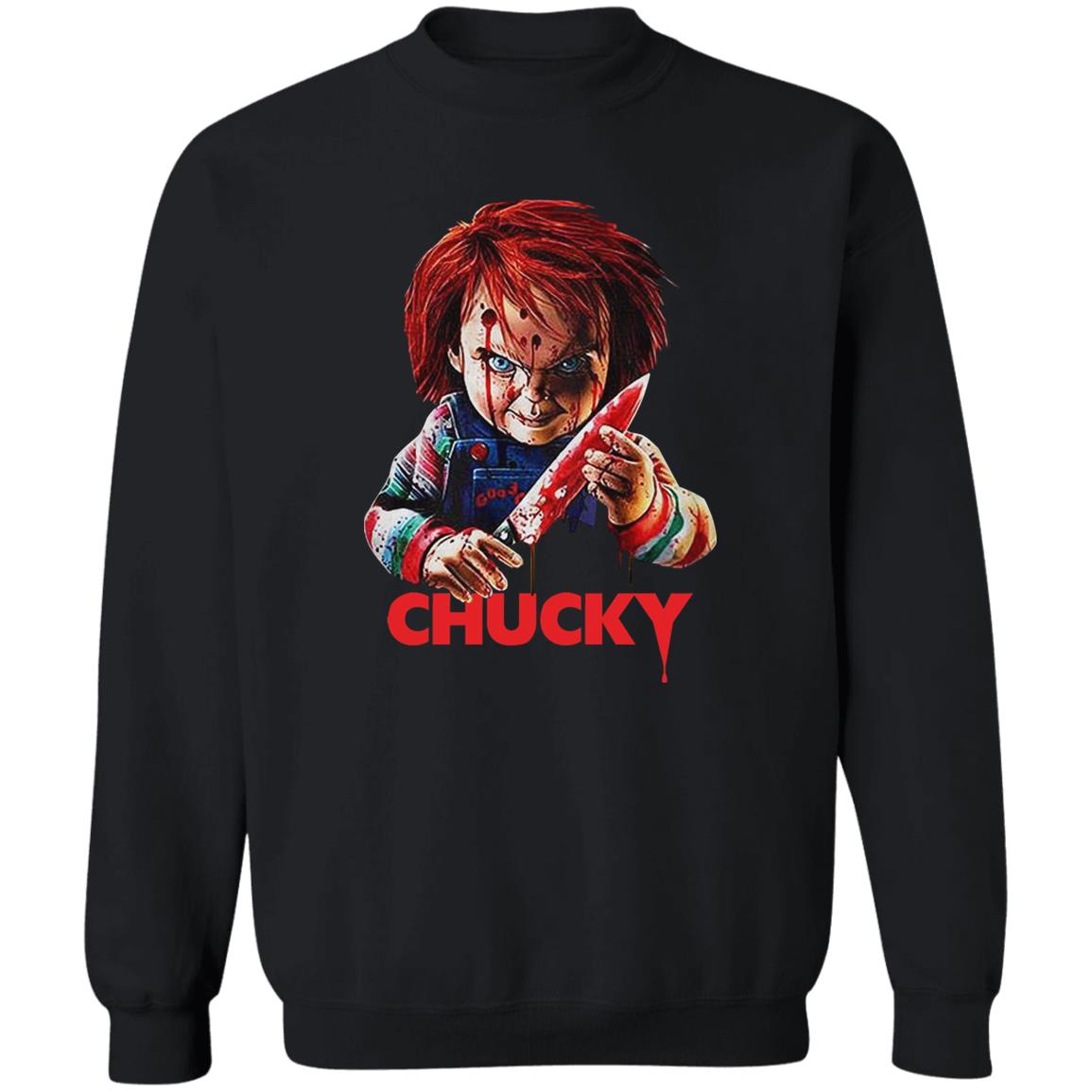 Chucky Hoodie Chucky Childss Play Hoodie Shirt Sweatshirt - Teechipus