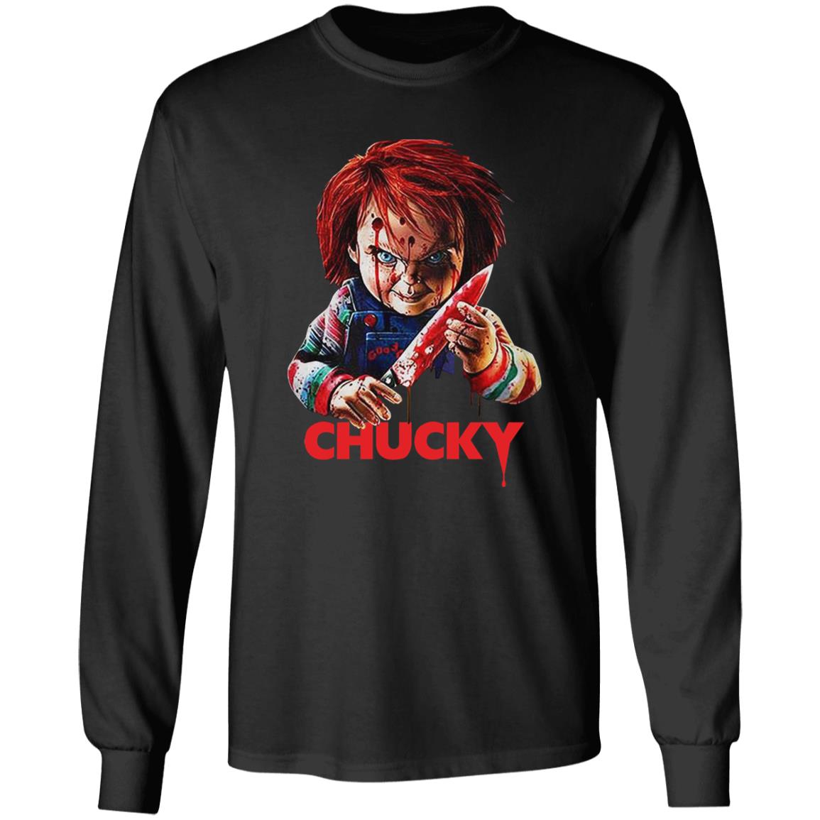 Chucky Hoodie Chucky Childss Play Hoodie Shirt Sweatshirt - Teechipus