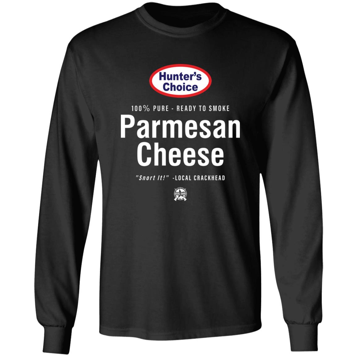 Jack Posobiec Hunter's Choice Parmesan Cheese Shirt Hoodie Sweatshirt - Teechipus