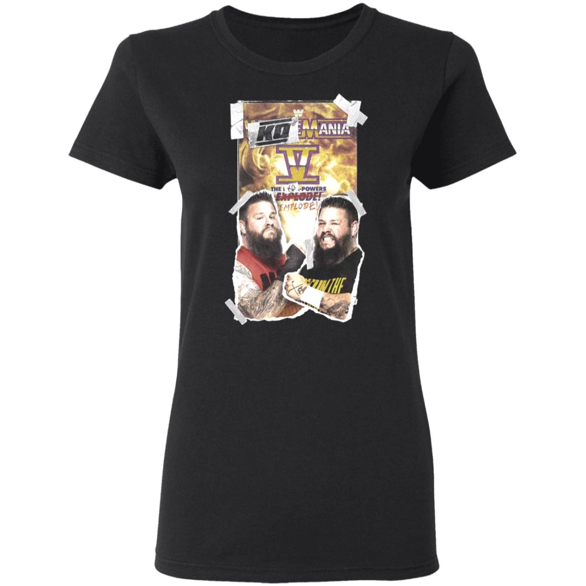 Kevin Owens Ko Mania 5 Shirt Ko Mania Shirt Hoodie Sweatshirt - Teechipus