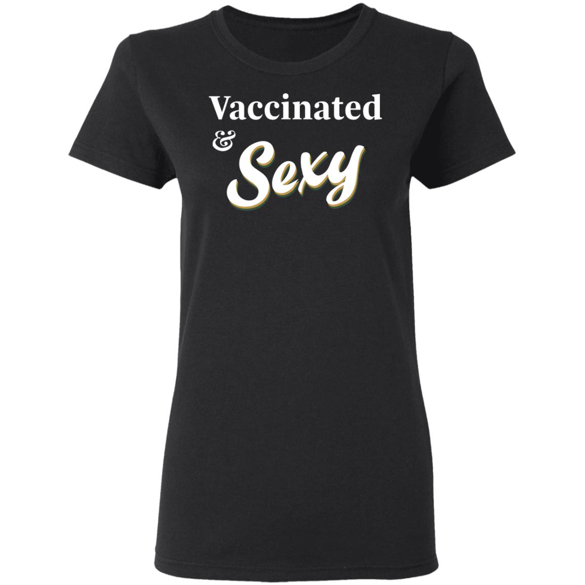 Vaccinated Sexy Shirt Kristin Chenoweth Vaccinated And Sexy Shirt Hoodie Sweatshirt - Teechipus