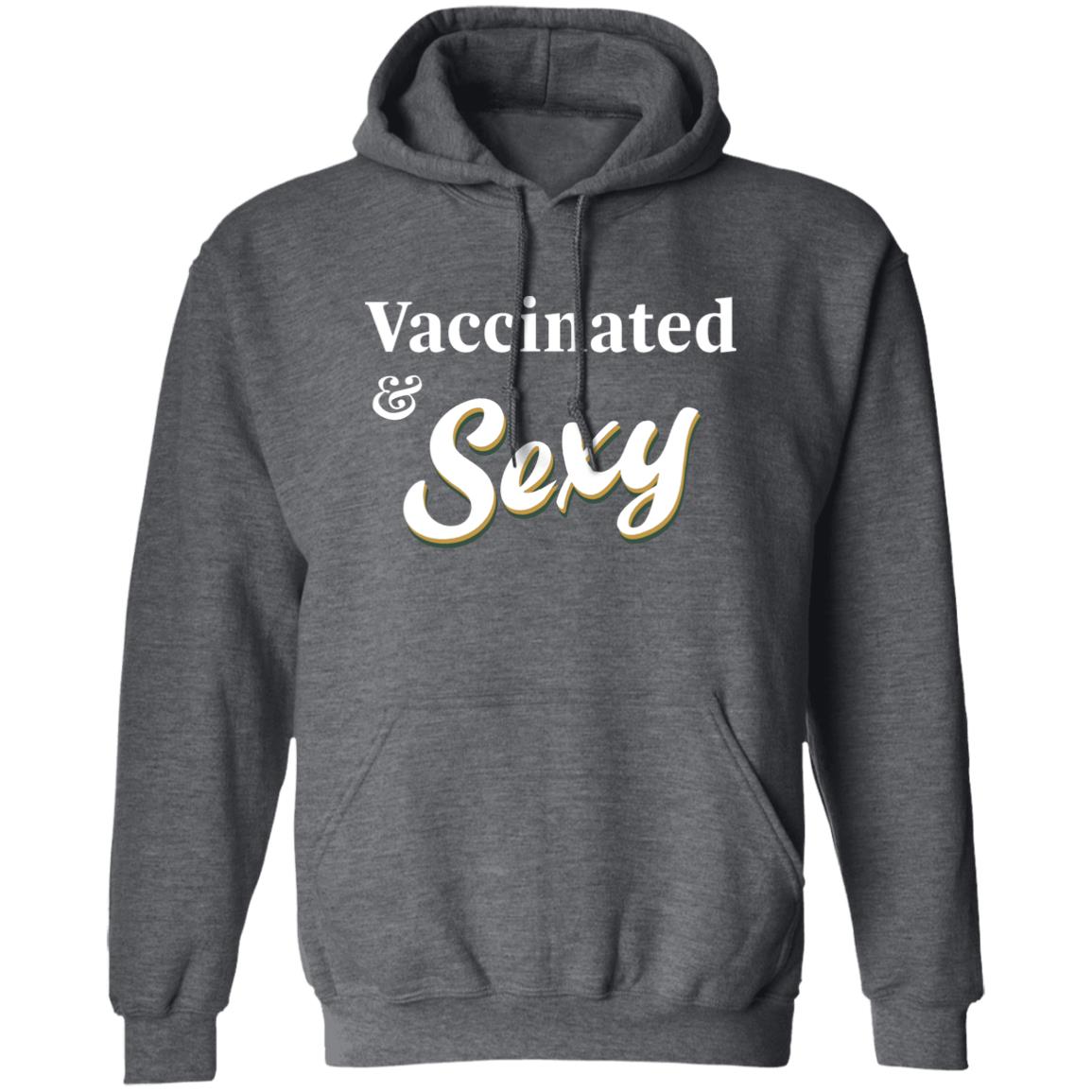 Vaccinated Sexy Shirt Kristin Chenoweth Vaccinated And Sexy Shirt Hoodie Sweatshirt - Teechipus