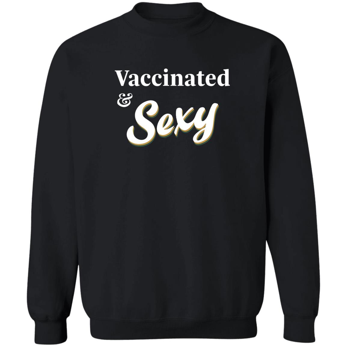 Vaccinated Sexy Shirt Kristin Chenoweth Vaccinated And Sexy Shirt Hoodie Sweatshirt - Teechipus