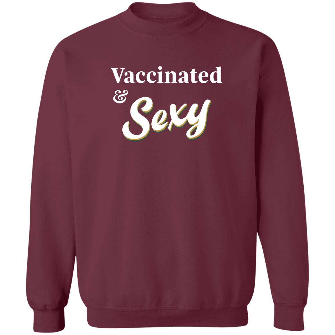 Vaccinated Sexy Shirt Kristin Chenoweth Vaccinated And Sexy Shirt Hoodie Sweatshirt - Teechipus