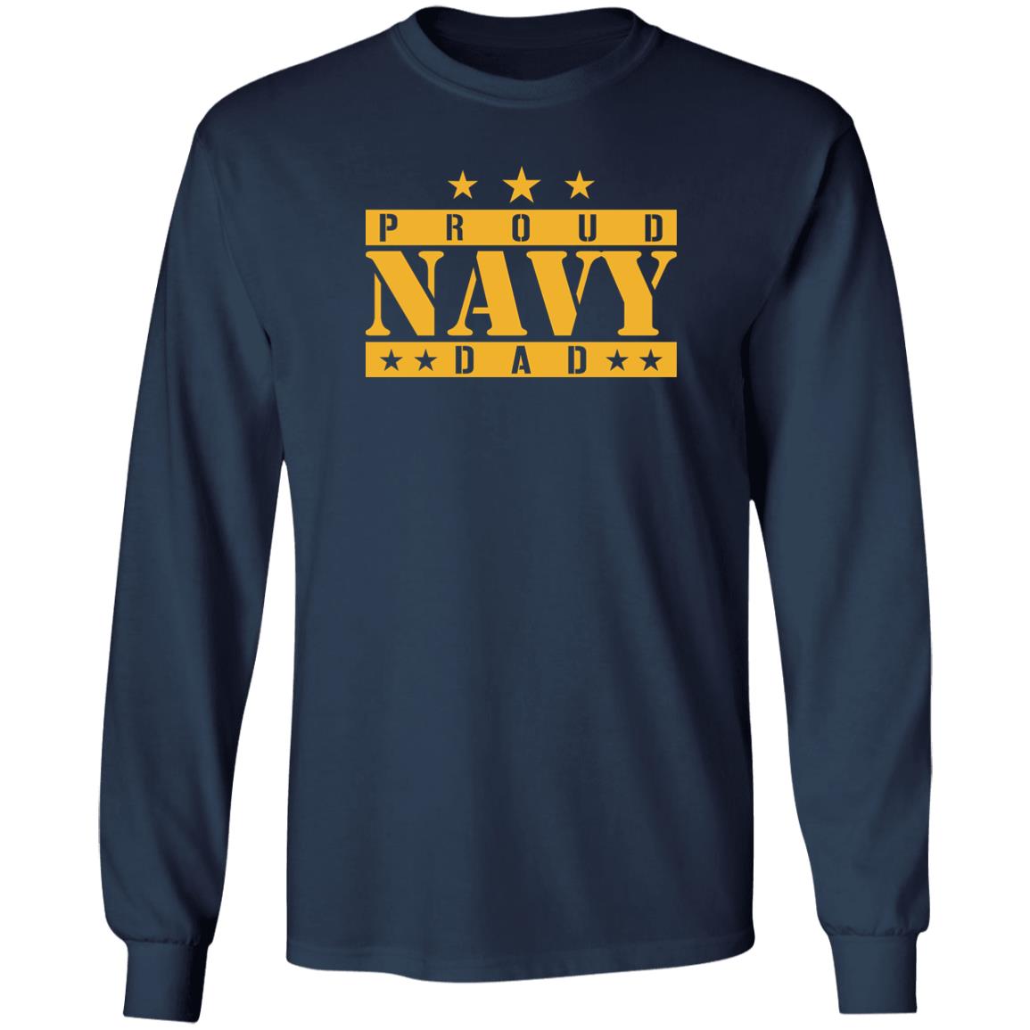 Proud Navy Dad Shirt A Proud Deplorable Proud Navy Dad Shirt Hoodie Sweatshirt - Teechipus