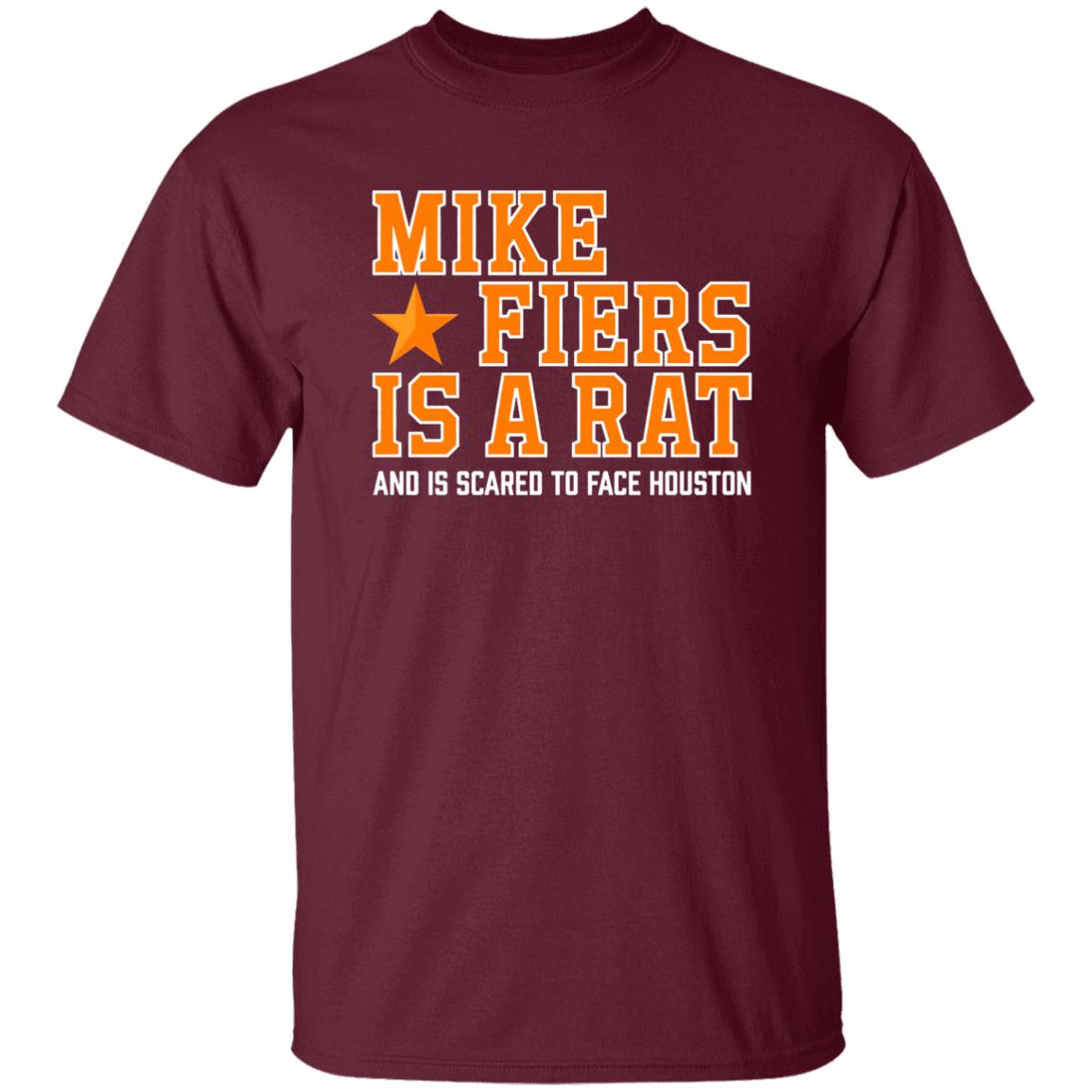 Mask Mike Fiers Is A Rat And Is Scared New Shirt Adam Clanton Rat Bastard Shirt Mike Fiers Is A Rat Shirt Hoodie Sweatshirt - Teechipus
