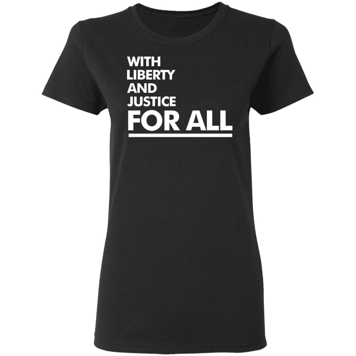 With Liberty And Justice For All Shirt Minnesota Brooklyn Daunte Wright With Liberty And Justice For All Shirt Hoodie Sweatshirt - Teechipus