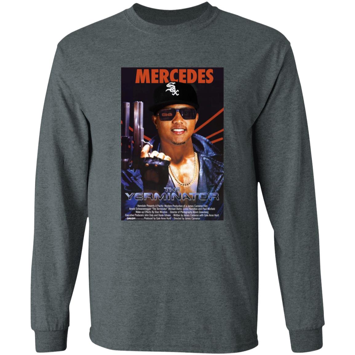 Chicago The Terminator Yermin Mercedes Shirt Yermin Mercedes Shirt Hoodie Sweatshirt - Teechipus