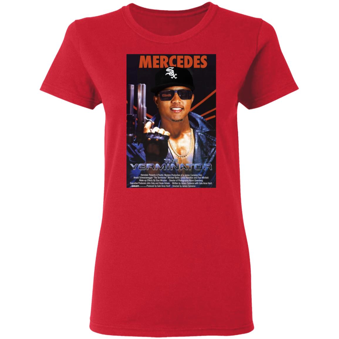 Chicago The Terminator Yermin Mercedes Shirt Yermin Mercedes Shirt Hoodie Sweatshirt - Teechipus