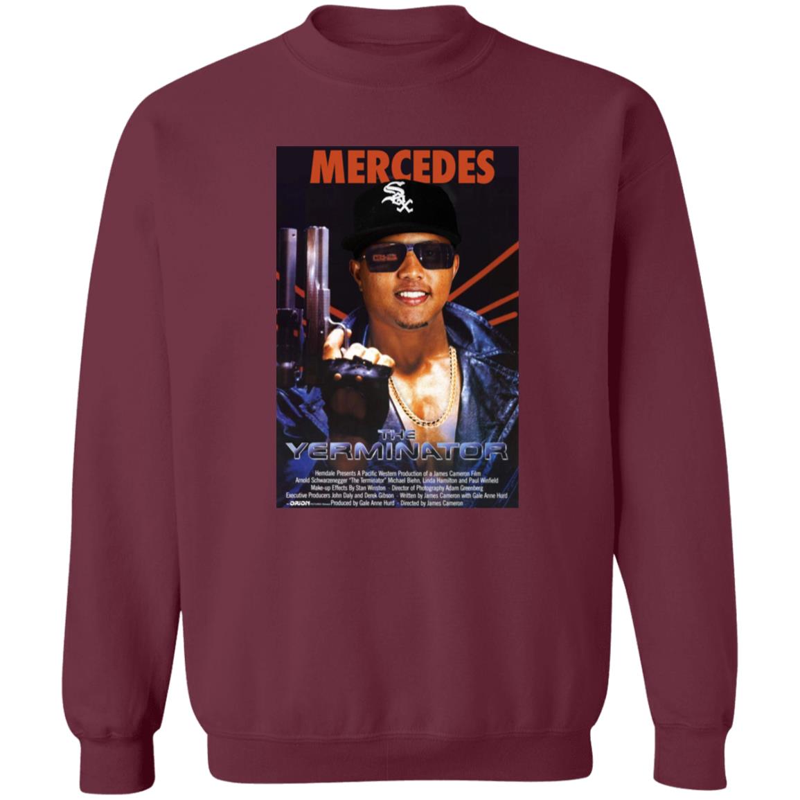 Chicago The Terminator Yermin Mercedes Shirt Yermin Mercedes Shirt Hoodie Sweatshirt - Teechipus