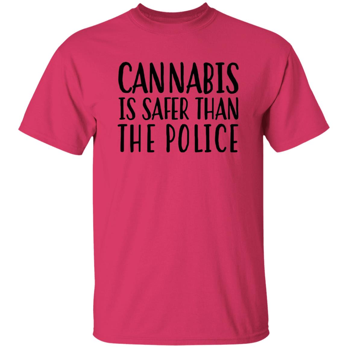 Cannabis Is Safer Than The Police Shirt Ihl Merch Cannaworld Cannabis Is Safer Than The Police Shirt Hoodie Sweatshirt - Teechipus