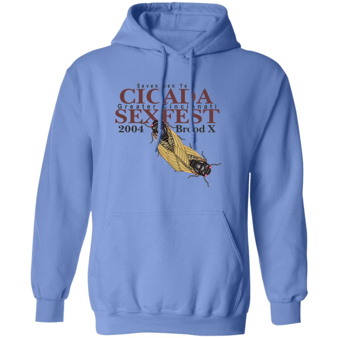 Seventeen Year Cicada Greater Cincinnati Sexfest Shirt Paul Barvincak Cicada Sexfest 2004 Shirt Hoodie Sweatshirt - Teechipus