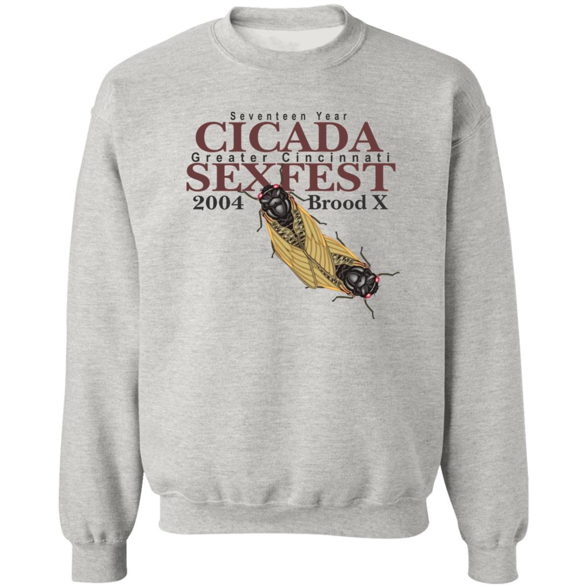 Seventeen Year Cicada Greater Cincinnati Sexfest Shirt Paul Barvincak Cicada Sexfest 2004 Shirt Hoodie Sweatshirt - Teechipus